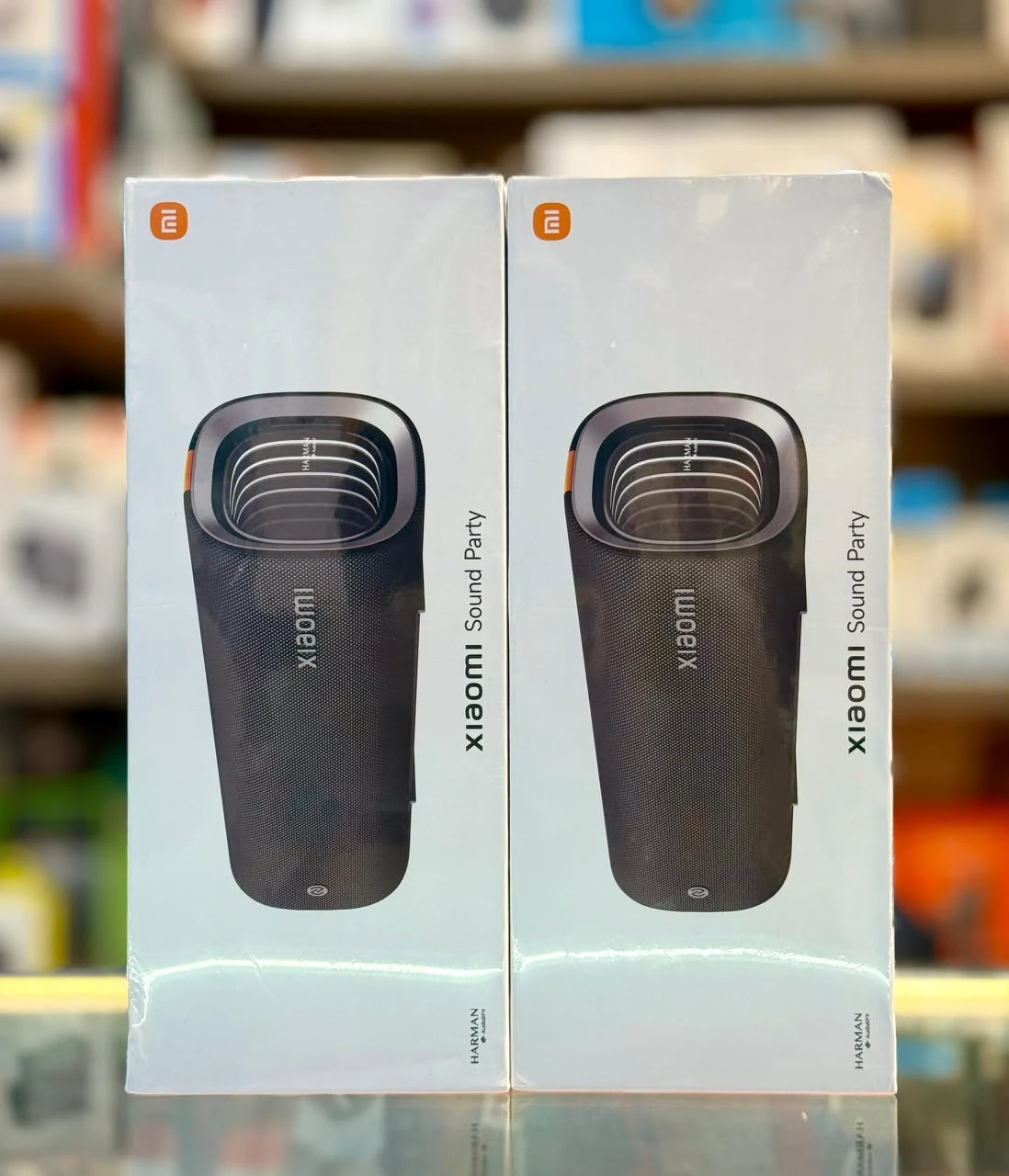 Sealed Xiaomi Sound Party 50W portable Bluetooth speaker retail boxes in EMOS IT SERVICES stock