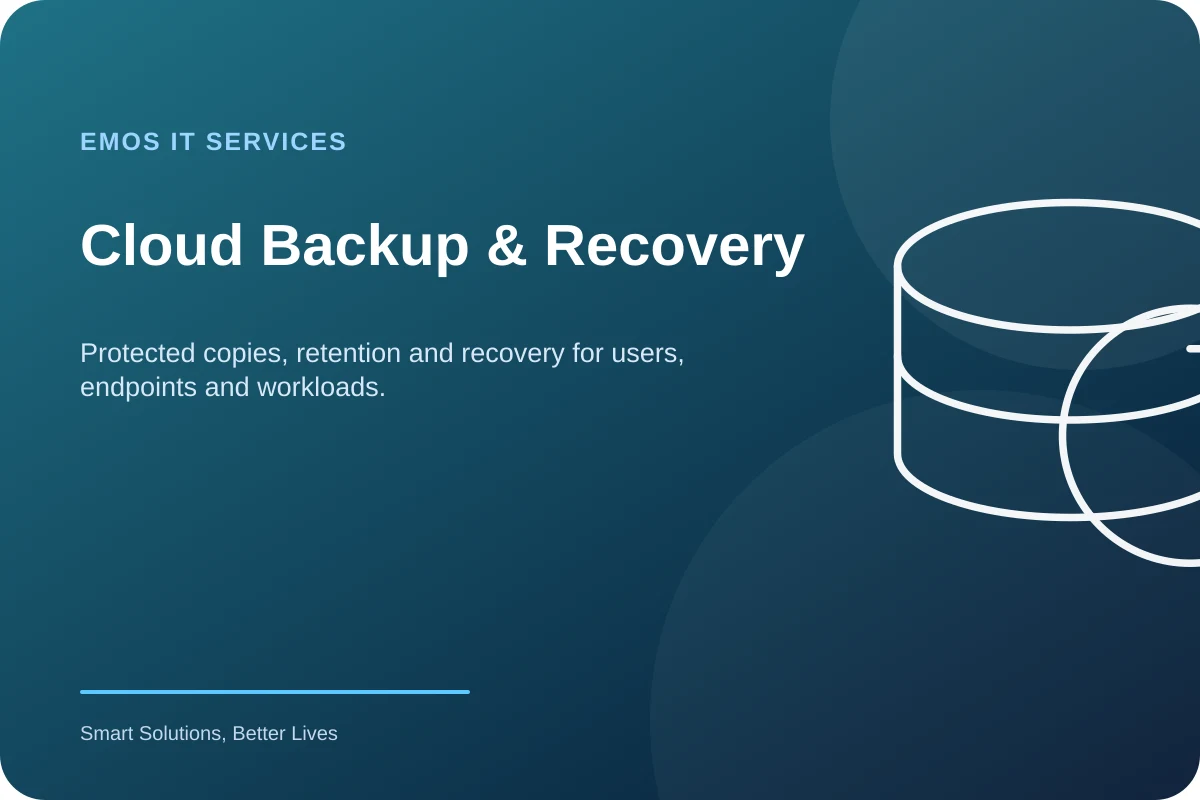 AWS Backup — Cloud Backup and Recovery illustration