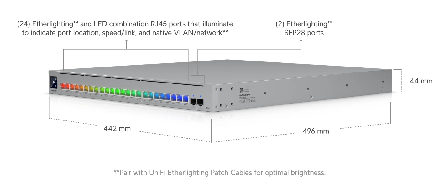 Ubiquiti UniFi Enterprise Campus 24 PoE switch ECS-24-PoE