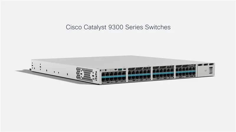 Cisco Catalyst 9300X Series networking device photograph