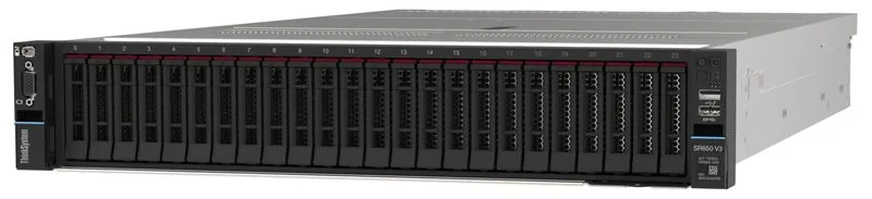 Lenovo ThinkSystem SR650 V3 server or storage device photograph