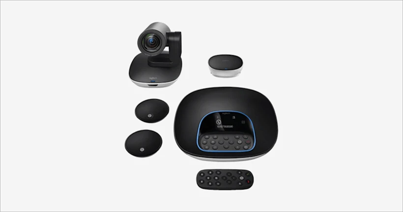 Logitech Group video conferencing system product photograph