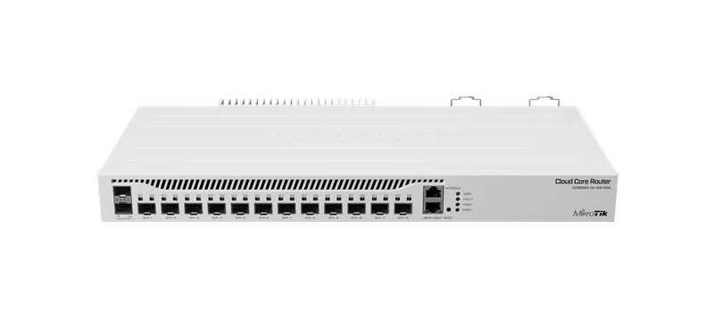 MikroTik CCR2004-1G-12S+2XS networking device photograph