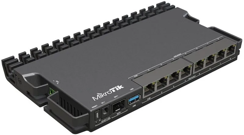 MikroTik RB5009UG+S+IN networking device photograph