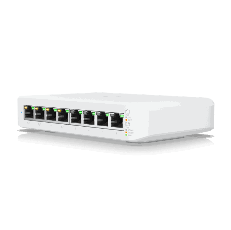 UniFi Switch Lite 8 PoE / Lite 16 PoE networking device photograph