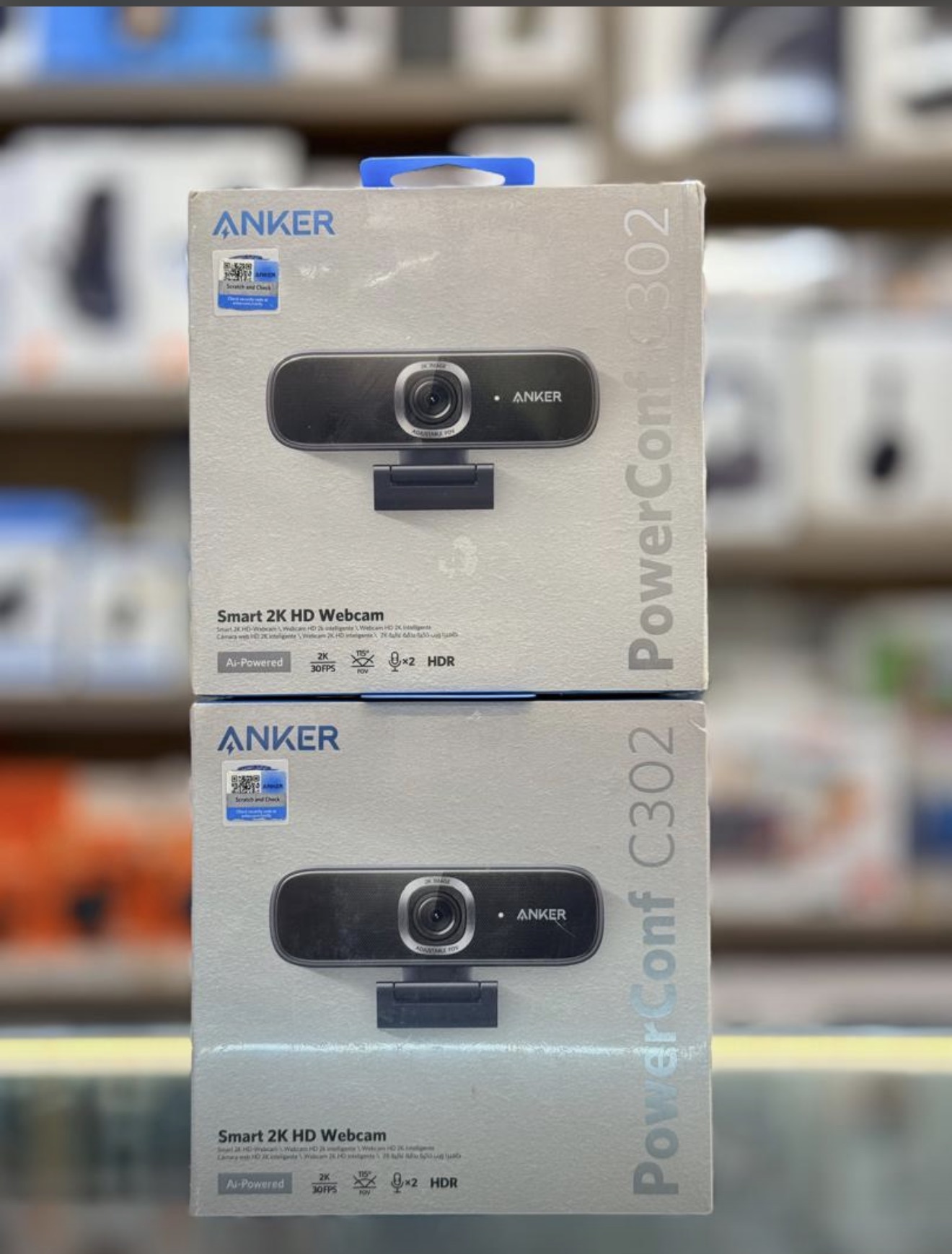 Anker PowerConf C302 Smart 2K webcam
