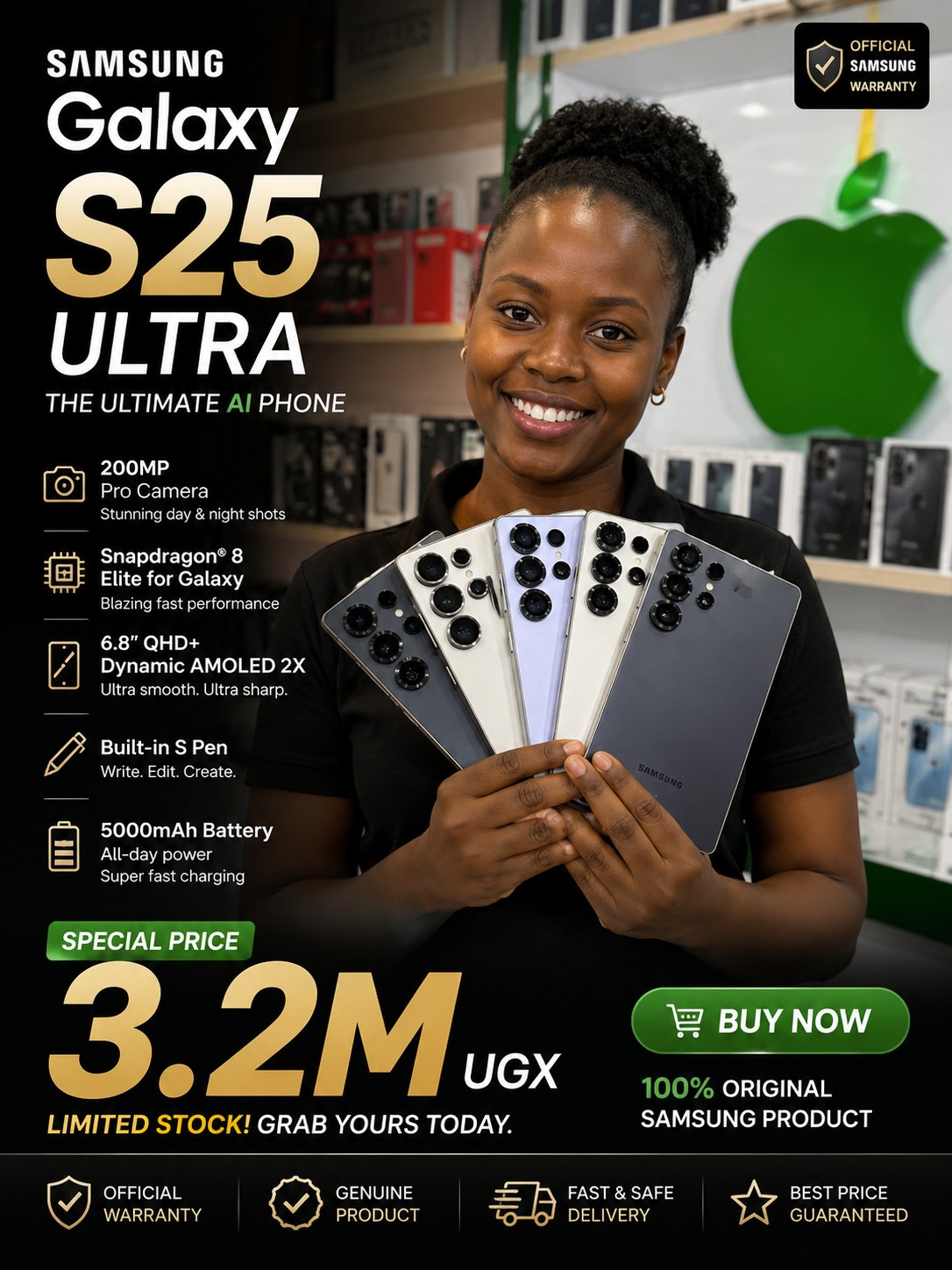Samsung Galaxy S25 Ultra product offer