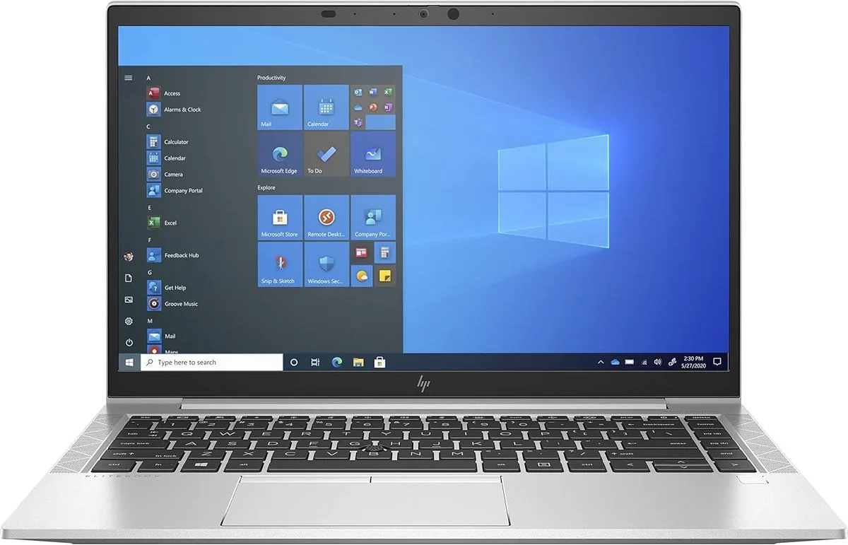 HP 840 G8 11th Gen Core i7 laptop photograph