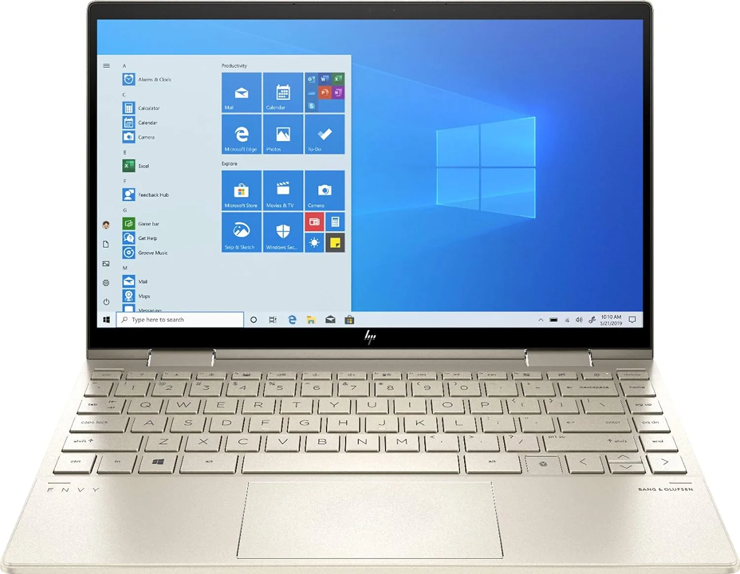 HP Envy x360 laptop photograph