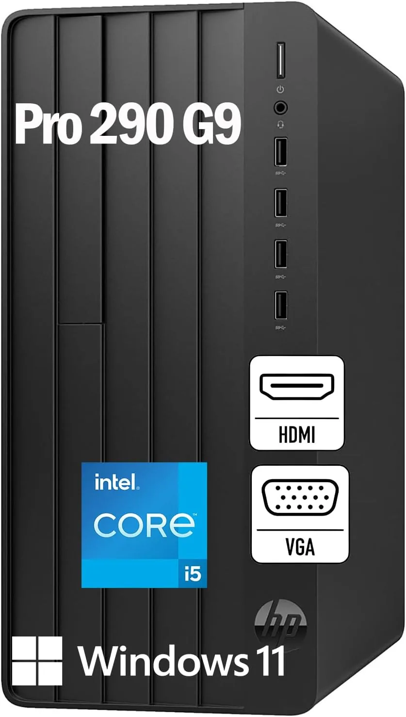 HP Pro Tower 290 G9 desktop computer photograph
