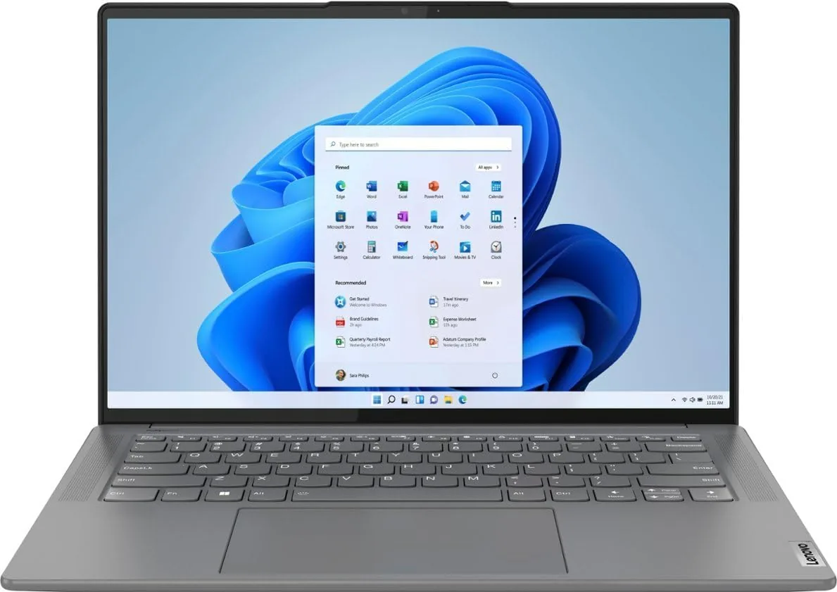 Lenovo Yoga Slim 7 laptop photograph